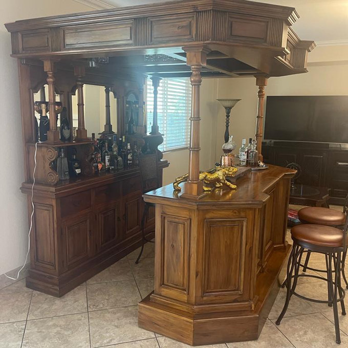 Design Toscano Tewkesbury Inn Pub Home Bar | Wayfair